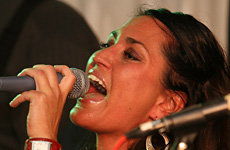 Milla in action